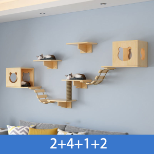 พร้อมส่ง EGG กล่องแมวติดผนัง คอนโดแมวติดผนัง พื้นที่ขนาดใหญ่ บ้านกล่องแมวติดผนังเซต บ้านแมว ถุงนอนแมว คอนโดแมว COD