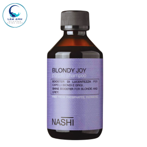 Dầu Gội & Dầu Xã Nashi Blondy Joy Shampoo Dành Cho Tóc Tẩy Vàng Hoặc Nhuộm Màu Lạnh