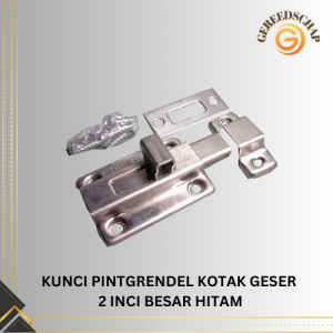 Slot Pintu Kotak Geser 2 Inci Grendel