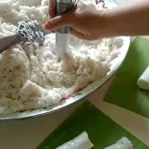 cetakan buras Tumbu gogos langka praktis