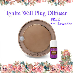 Young Living Ignite Wall Plug Diffuser FREE 5ml Lavender