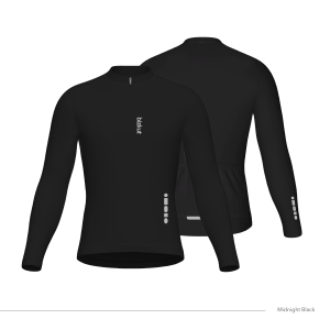 Bizkut Elemental Long Sleeve Cycling Jersey Men Women Soft Cooling Fabric Comfortable Fit L2
