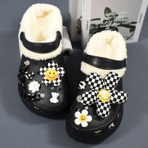 หัวเข็มขัดรองเท้ามีเสน่ห์รูปการ์ตูนน่ารัก Crocs Jibbilz เครื่องประดับ DIY รองเท้าแบบมีรูระบายลายดอกทานตะวันห่วงโซ่รองเท้าที่ถอดออกได้ของตกแต่งสำหรับ Crocs