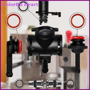 Colorful Heart ชุดซีลโอริงปะเก็นซิลิโคนสำหรับเครื่องชงกาแฟ Saeco 15ชิ้นอุปกรณ์เสริมแหวนปิดผนึกหัวก๊อกแบบกลุ่มสำหรับต้มเบียร์