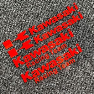 Phản Quang Kawasaki Nhãn Dán Biểu Tượng Set Racing Đội Xe Tăng Emblem Đối Với Kawasaki Z800 ZRX400 ZRX1100 ZRX1200 Z750 Z1000 ER-6 ZR-7R