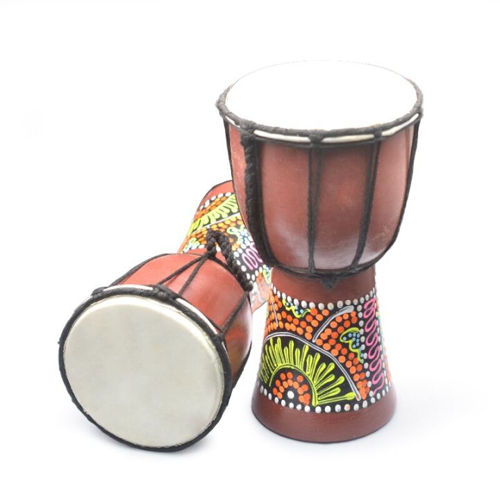 Djembe africano de 5 pulgadas con percusión manualDjembe africano de 5 pulgadas con percusión manual  