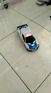 Mobil remote jadi robot / Rc Mobil Deformation / Mainan Anak Mobil Remot polisi jadi robot