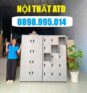 Tủ Locker sắt - tủ hồ sơ sắt 4-6-8-10-12-15 cửa - tủ locker đựng đồ cá nhân có khoá riêng