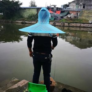 CUFEI Foldable Umbrella Hat Head-Mounted Anti-Rain Anti-Sun Camping Shade Headwear Sun Cap Outdoor