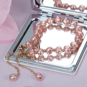 Her Lab Jewelry | สร้อยข้อมือไข่มุกแฟชั่นสำหรับผู้หญิงเครื่องประดับข้อมือสไตล์เกาหลีรูปทรงเรขาคณิตที่ไม่ธรรมดาสร้อยข้อมือไข่มุกเทียมน่ารัก