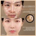 YURIZUMI X Concealer Menutupi Noda Bekas Jerawat Lingkaran Hitam Tiga Warna Palet Concealer 3in1. 
