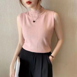 YOOYO.th เสื้อผ้าแฟชั่นผู้หญิง เสื้อแขนกุดไหมพรมผ้ายืด ผ้านิ่มใส่สบาย คุณภาพดี ตัดเย็บดี