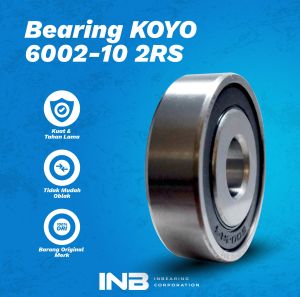Laker Bearing 6002 - 10mm 2rs Koyo Bearing Bak Cvt Honda Vario Beat Scoopy Spacy INB Original Koyo