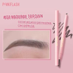 Pinkflash Pensil Alis Waterproof Auto Eyebrow Pencil Tahan Lama