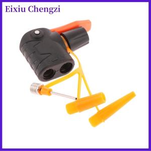 Eixiu 1PC xe đạp bơm vòi phun Adapter TPU cho máy bơm cho bơm phồng Xe Đạp Bóng Hose Adapter kép đầu bơm phụ kiện