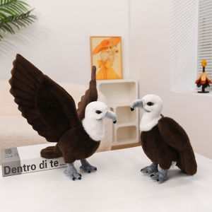  25/27cm Simulation 2 Attitude Bald Eagle Plush Doll Lifelike Big Wings Bird Plush Toy Home Decoration Birthday Gift For Boys h260825