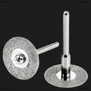 [COD] Cozyroom 12pcs 22mm Diamond Cutting Disc 3mm Grinding Wheel Mandrel For Metal Cutting Rotary Tool Electric Grinder Parts