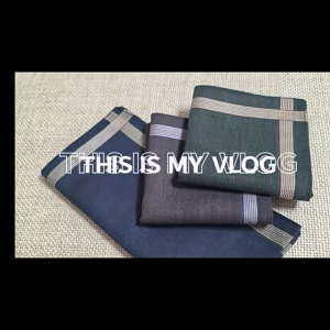 3pcs Mens Reusable Cotton Handkerchiefs Elegant Patterns With Strong Absorbency And Comfort 43x43cm