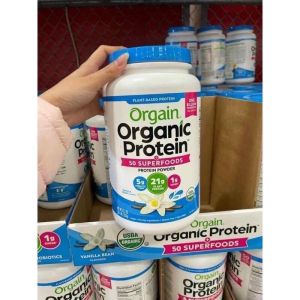 BỘT THỰC VẬT HỮU CƠ ORGAIN ORGANIC PROTEIN - - Bổ sung nguồn protein thực vật  - Cung cấp chất xơ 1 tỷ lợi khuẩn  - Bổ sung năng lượng giúp tăng cơ