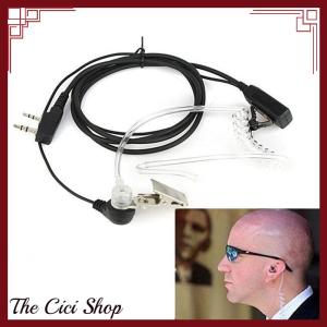 [The Cici Shop] FBI Style Headset Earphone Earpiece Mic Security Radio Walkie Talkie Pro 2 Pin