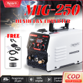 REAlM Mesin Las MIG-400 Inverter MlG/TIG/MMA LOW WATT Mesin Inverter lGBT MINI HNL LOW WATT Mesin trafo las. 