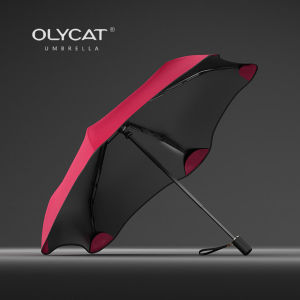 OLYCAT Safe Cute Windproof Women Lightweight Folding Sun UV Umbrella