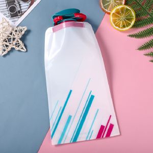 700Ml Sports Portable Outdoor Hiking Camping Eco-Friendly Water Bottle Bag Outdoor Jug