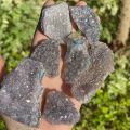 Raw Aura Cluster Angel Aura Quartz Crystal Aura Quartz Stone. 