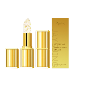 Gold Moisturizing Lipstick Color Changing High Shine Fade Lip Line Relieves Dryness Non-stick Hyaluronic Acid Hydrating Lip Balm