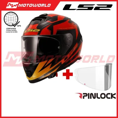 LS2 FF800 STORM II MOTORCYCLE FULL FACE HELMET w/ PINLOCK
