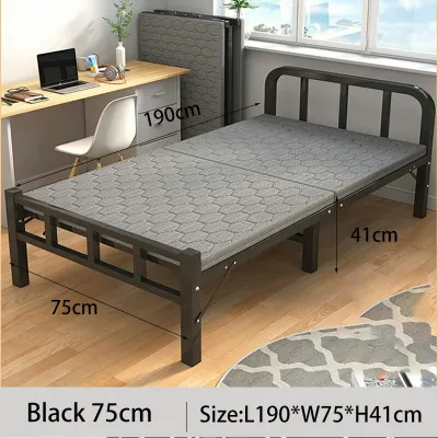 BMZAR Giường Gấp Văn Phòng Có Bánh Xe Giường Ngủ Gấp Xếp Gọn Thông Minh