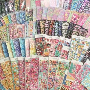 UMI Korean Laser Cartoon Cute Sticker Animals Waterproof Sticker Decorative Toploader Goo Card Sleeves Album DIY Stationery 创意贴纸
