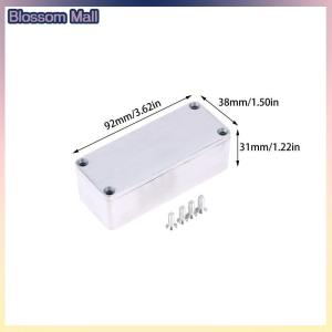 [Blossom] กล่องอลูมิเนียมหล่อพร้อมสกรูอุปกรณ์กีตาร์ตู้เหยียบ