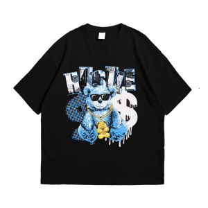 Baju Kaos Pria Wanita HUSTLE Katun Combed 24s