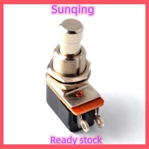 SQ Stationery [Flash Sale] Momentary SPST Soft Touch Push Button Stomp Foot Pedal Switch Electric Guitar Switch OFF-Momentary ON