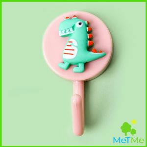 MetMe ตะขอแขวนติดผนัง ลายการ์ตูนน่ารัก 3D Cartoon coat hook