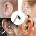 Ear Cleansing Tool Kit Spring Ear-Wax  Picks Curette with Storage Box and Cleaning Brush for Adults and Kids ( 6 in1Set). 
