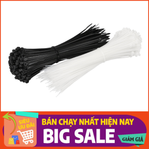 Dây Rút Nhựa Làm Giàn Cây Leo D10cm Bao 100 Sợi Đỡ Trái Cố Định Hàng Rào Siêu Bền Dẻo