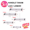 Tarikan Tanam Pintu Sliding/ Handel Tanam Pintu Sliding Kotak 128 mm / 160 mm Plastik. 