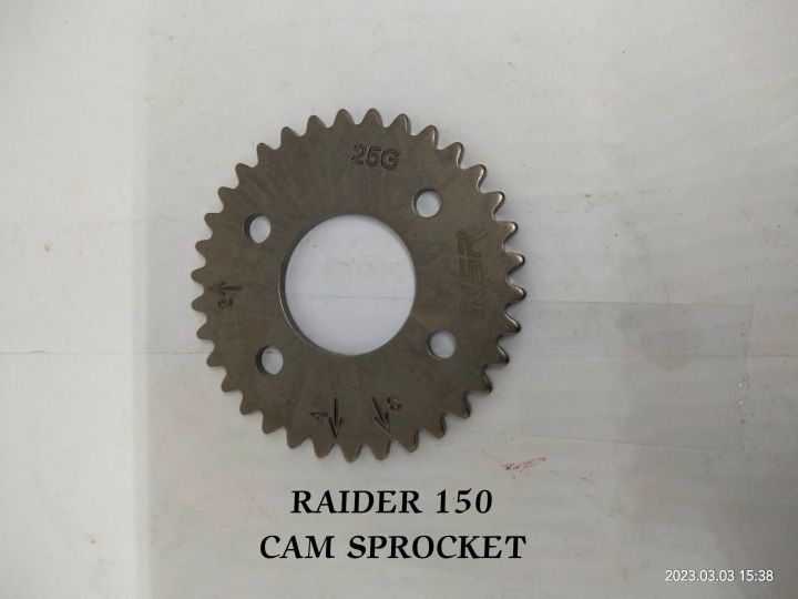 RAIDER 150 CAM SPROCKET KSR THAILAND BRAND Lazada PH