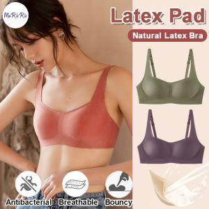 (SG InStock) Suji Square Pad Jelly Support Latex Bra. (Seamless. Strapless. Comfy. Sports) - TSB10