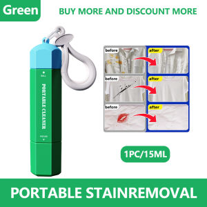 Portable stain remover pen double-head laundry-free lipstick oil stain ink coffee mark cleane