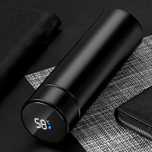 【✅SG stock】保溫杯 Smart LED Temperature Display Thermal Flask/ Cup 500ML Safe Water Bottle
