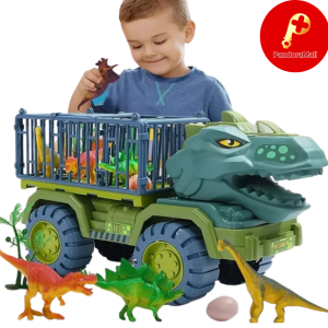 Dinosaur Toy Truck Set