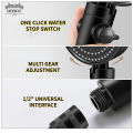 [SG Seller]5 Modes High Pressure Handheld Shower Bath Heads SPA Nozzle Bathroom Accessories Shower head. 