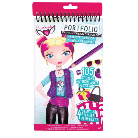 Fashion Angels Fashion Design Compact Sketch Portfolio Lazada PH