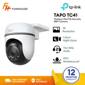 Funhouse | Tp-Link Tapo TC41/42/43 2K QHD Waterproof Outdoor Pan/Tilt Security Wi-Fi Camera