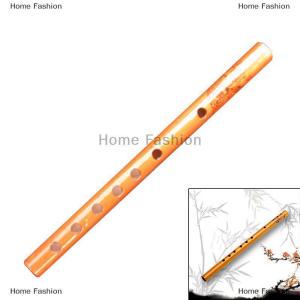 [COD] Home Fashion Traditional 6 Hole Bamboo Flute Clarinet Student Musical Instrument Wood AU