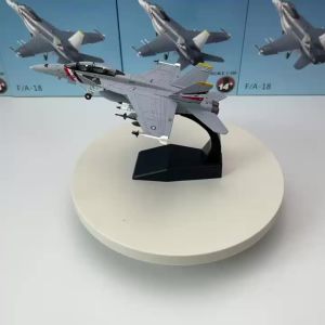 1/100 Scale US F18 F/A-18F Super Hornet VFA-2 Fighter Jet Airplane Aircraft Metal Military Plane Toy Model Collection Gift