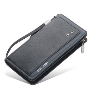 BAELLERRY C2353 DOMPET UANG PANJANG TEBAL DENGAN ZIPPER MUAT HP BESAR DENGAN TALI